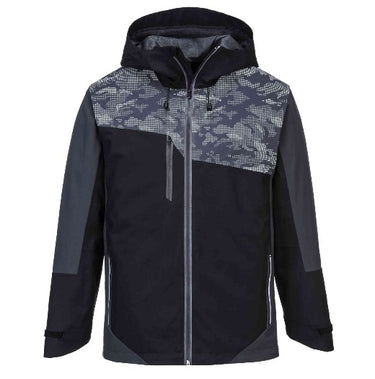 Giacca PORTWEST X3 leggera antipioggia e antivento con motivo riflettente